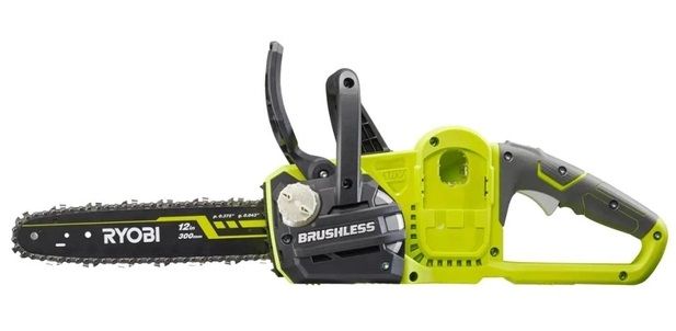 Пила ланцюгова акумуляторна Ryobi RCS1830-140B, ONE+ 18В, шина 30 см, АКБ 4.0Ач+ЗП безщіткова