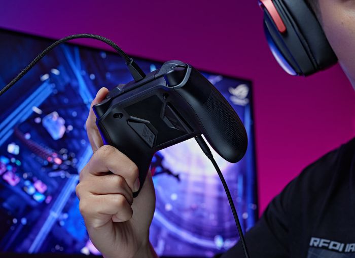 Геймпад Asus ROG Raikiri 3.5мм/USB-C чорний