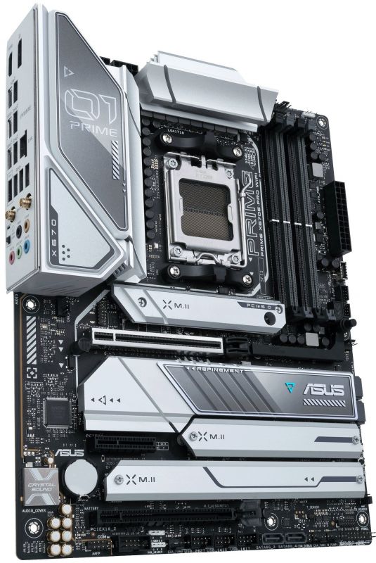 Материнcька плата ASUS PRIME X670E-PRO WIFI sAM5 X670 4xDDR5 M.2 DP HDMI WiFi BT ATX
