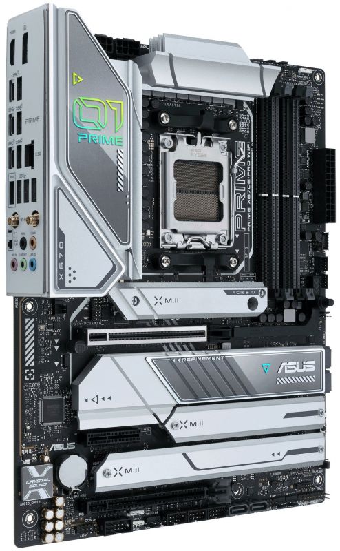 Материнcька плата ASUS PRIME X670E-PRO WIFI sAM5 X670 4xDDR5 M.2 DP HDMI WiFi BT ATX
