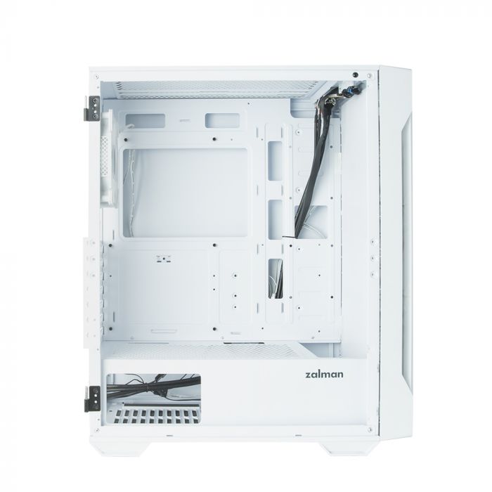 Корпус Zalman I3 Neo TG, без БЖ, 1xUSB3.0, 2xUSB2.0, 4x120mm RGB fans, TG Side/Front Panel, ATX, білий