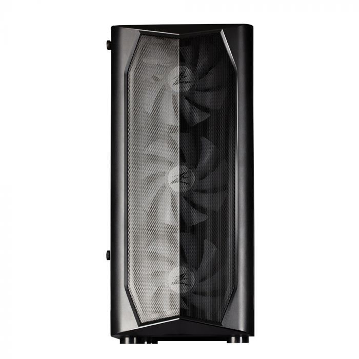 Корпус Zalman N4 Rev.1, без БЖ, 1xUSB3.0, 2xUSB2.0, 3x140mm RGB fans, 3x120mm RGB fans, TG Side Window, ATX, чорний