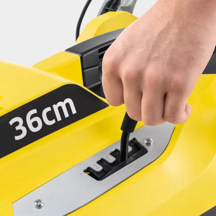 Комплект Karcher газонокосарка LMO 18-33 + триммер LTR 18-25+ швидкозарядний комплект 2,5 Ач + акумулятор 2.5Ач
