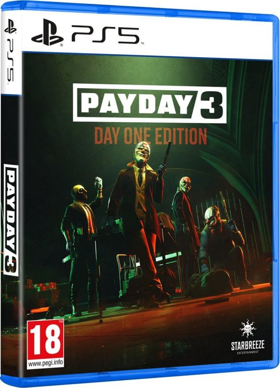 Гра консольна PS5 PAYDAY 3 Day One Edition, BD диск