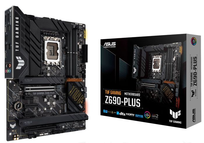 Материнcька плата ASUS TUF GAMING Z690-PLUS s1700 Z690 4xDDR5 M.2 HDMI DP ATX