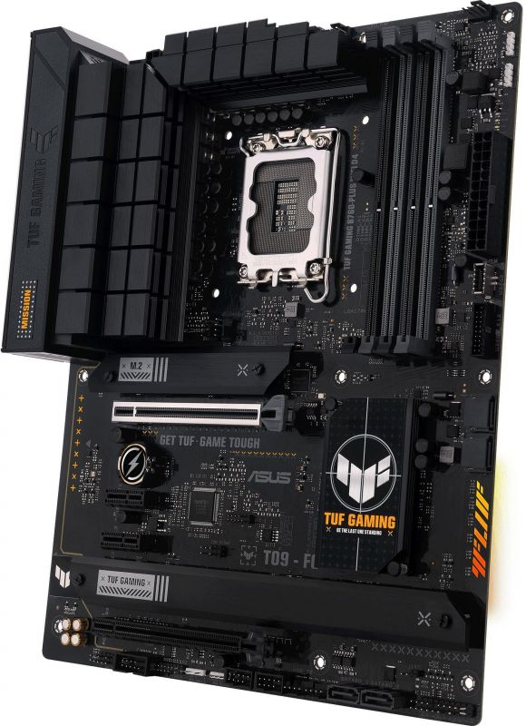 Материнcька плата ASUS TUF GAMING B760-PLUS WIFI D4 s1700 B760 4xDDR4 M.2 HDMI DP mATX
