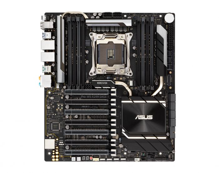 Материнcька плата ASUS PRO WS X299 SAGE II s2066 X299 8DDR4 M.2 USB3.1 CEB