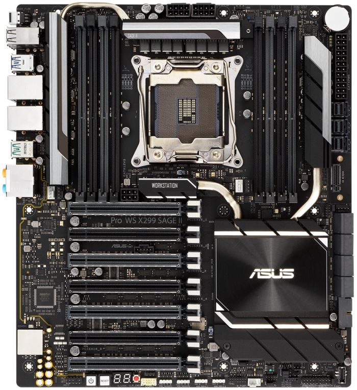 Материнcька плата ASUS PRO WS X299 SAGE II s2066 X299 8DDR4 M.2 USB3.1 CEB