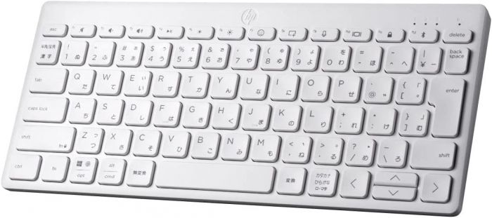 Клавіатура HP 350 Compact Multi-Device BT UKR white