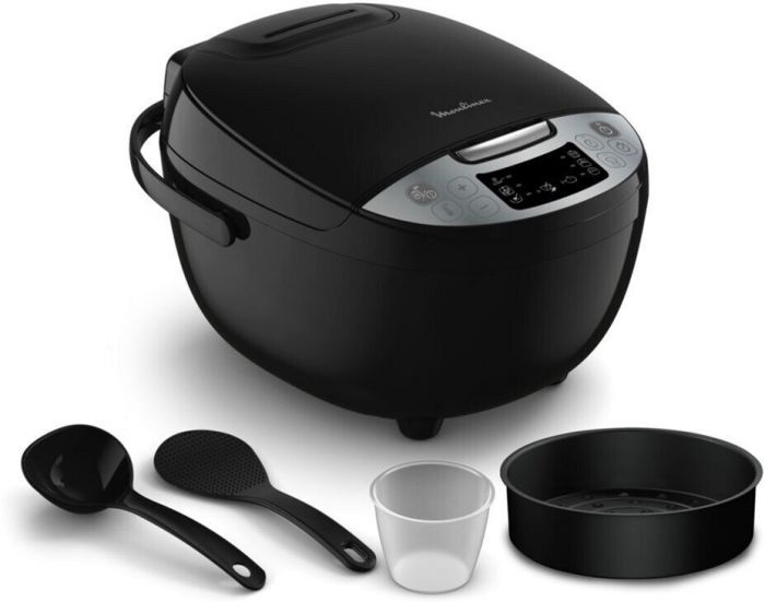Мультиварка Moulinex Simply Cook, 750Вт, чаша-4л, кнопкове керування, пластик, чорний