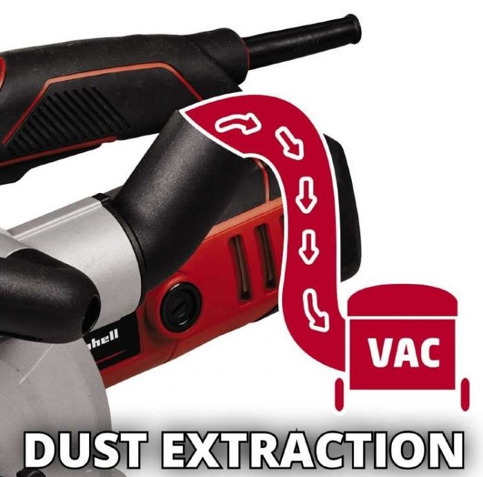 Штроборіз Einhell TE-MA 1500, 1500 Вт, шир. 8-30 мм, глиб. 5-30 мм, диск 125х22.2 мм, 4.8 кг