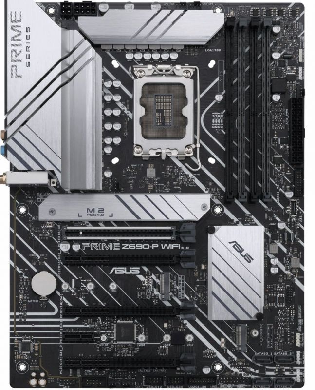 Материнcька плата ASUS PRIME Z690-P WIFI s1700 Z690 4xDDR5 M.2 HDMI DP Wi-Fi BT ATX
