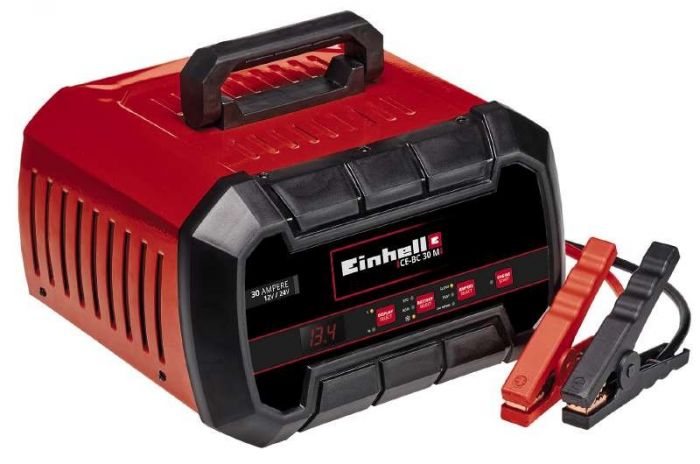 Пуско-зарядний пристрій Einhell CE-BC 30 M, 12/24 В, 3-600 А/г, макс. 30 А