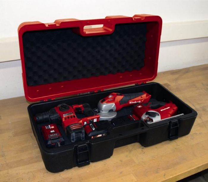 Пластиковий кейс Einhell E-Box L70/35, 50кг, 25x70x35см, 4.2кг