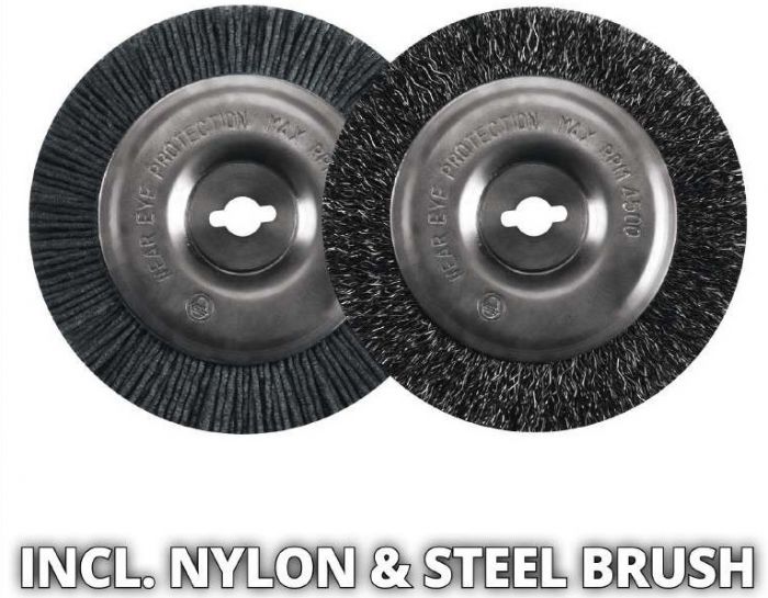 Очищувач швів плитки Einhell GC-EG 1410, 140 Вт, щітка 100 мм, 1.53 кг