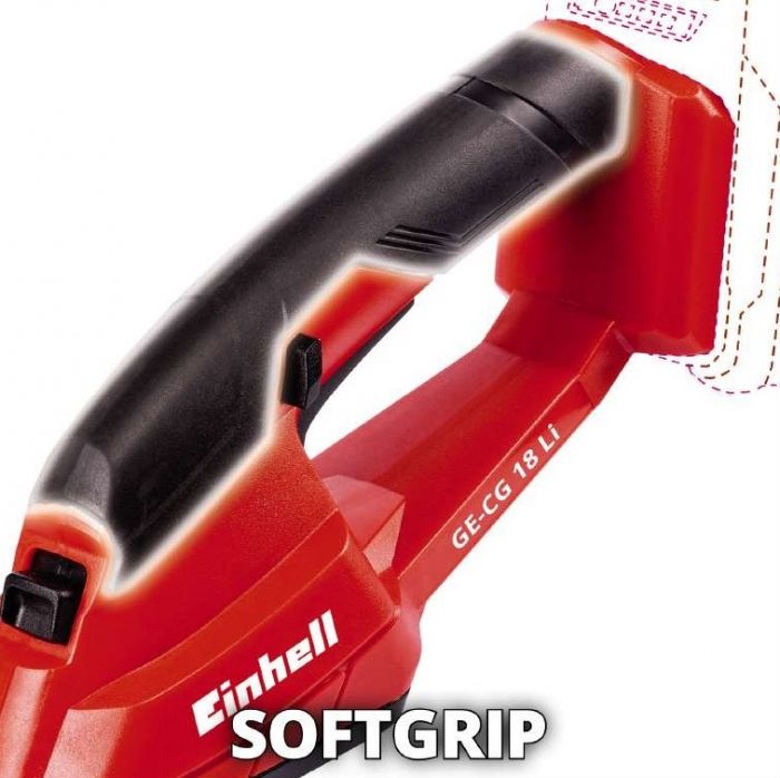 Ножиці для трави акумуляторні Einhell GE-CG 18 Li - Solo 18В PXC леза 10/20см 0.66кг (без АКБ і ЗП)