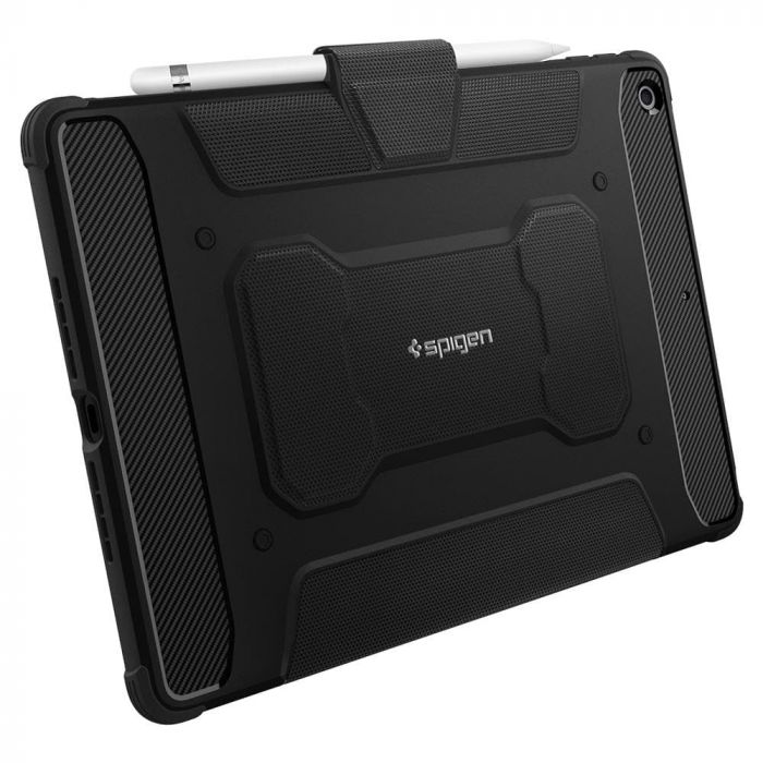 Чохол Spigen для Apple iPad 10.2" (2021-2020-2019) Rugged Armor Pro, Black