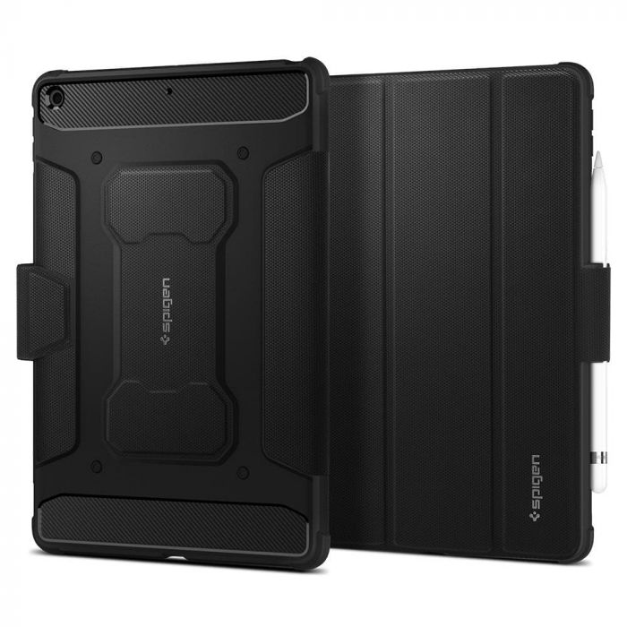 Чохол Spigen для Apple iPad 10.2" (2021-2020-2019) Rugged Armor Pro, Black