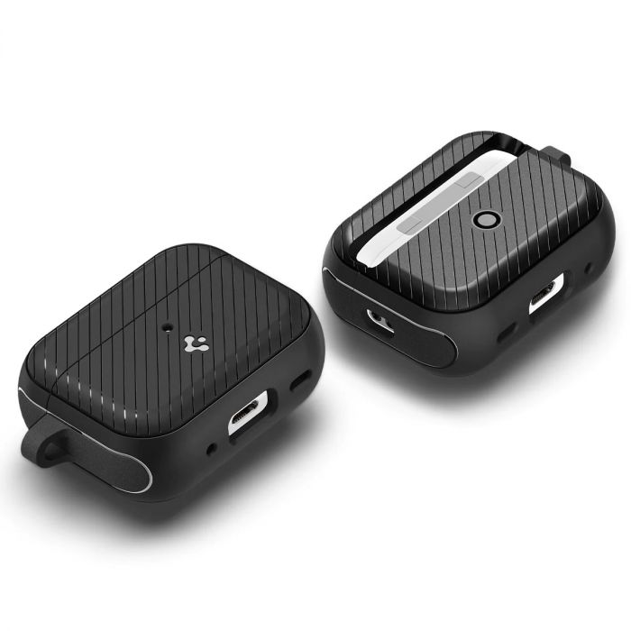Чохол Spigen для Apple AirPods Pro 2 Mag Armor (MagFit), Matte Black