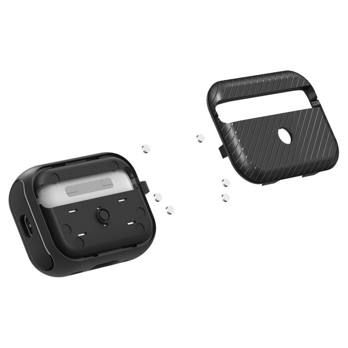 Чохол Spigen для Apple AirPods Pro 2 Mag Armor (MagFit), Matte Black