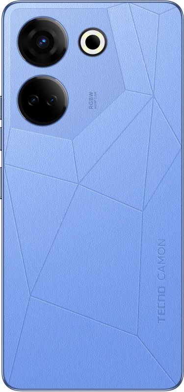 Смартфон TECNO Camon 20 Pro (CK7n) 6.67" 8/256GB, 2SIM, 5000mAh, Serenity Blue