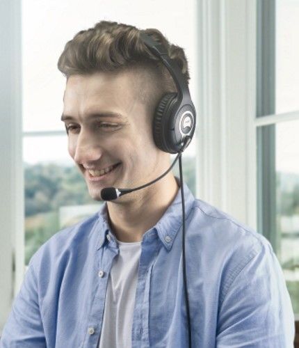 Гарнітура Acer OV-T690, 3.5мм, чорний