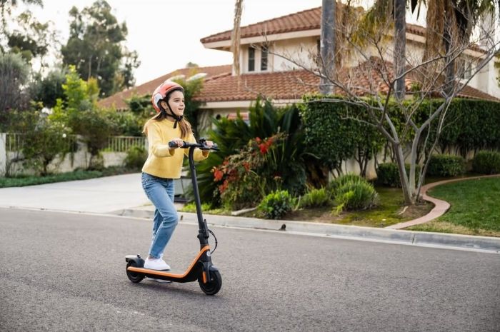Електросамокат Segway-Ninebot дитячий C2, помаранчевий