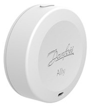 Кімнатний датчик Danfoss Ally Room Sensor, Zigbee, 1 x CR2450, білий