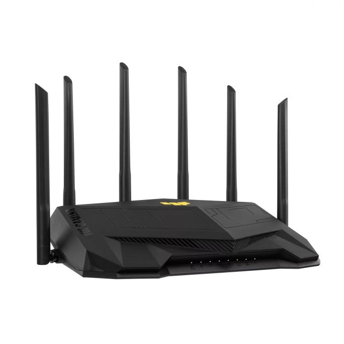 Маршрутизатор ASUS TUF-AX6000 4xGE LAN 1x2.5GE LAN 1x2.5GE WAN 1xUSB3.2 MU-MIMO OFDMA MESH gaming AURA RGB