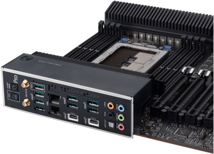 Материнська плата серверна ASUS PRO WS WRX80E-SAGE SE WIFI sWRX8 WRX80 8xDDR4 M.2 WiFi BT EATX
