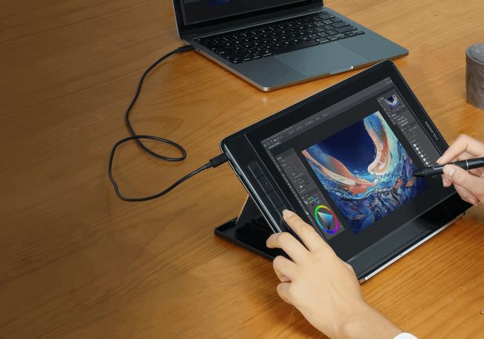 Графічний монітор Huion Kamvas Pro 13 2.5K чорний