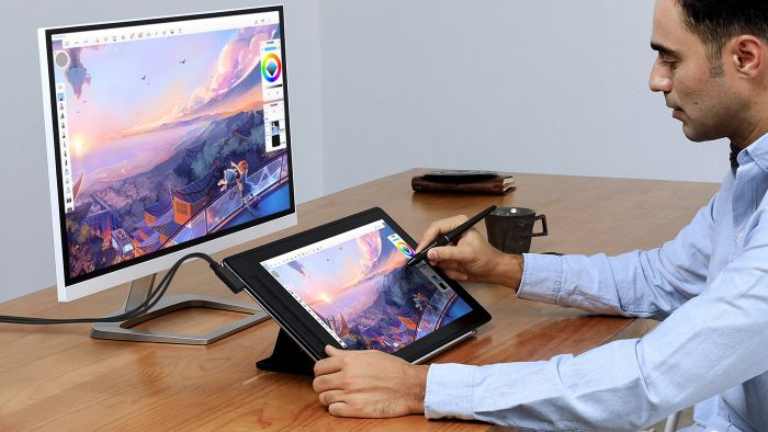 Графічний монітор Huion Kamvas Pro 16 2,5K Silver