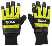 Рукавички для роботи з ланцюговою пилкою Ryobi RAC258MM, вологозахист, нар. XL