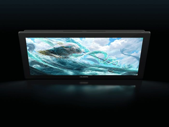 Графічний монітор Huion Kamvas Pro 24 4K чорний