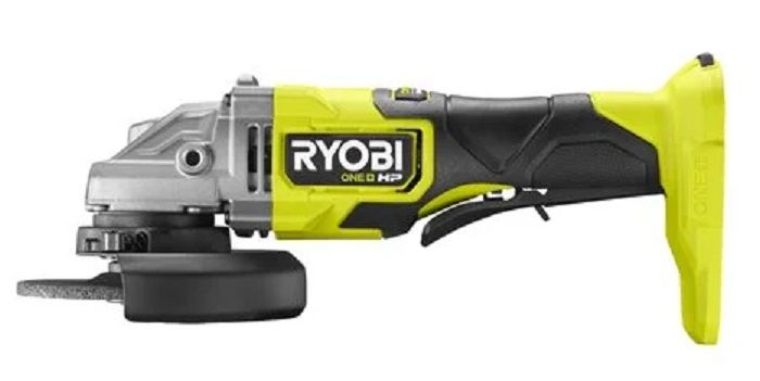 Шліфмашина кутова Ryobi RAG18X-0, акумуляторна ONE+ НР, безщіткова, 125мм, 18В (без АКБ та ЗУ)