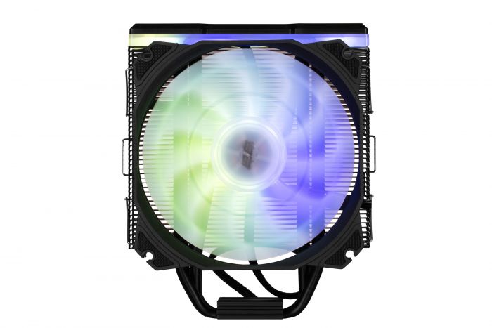 Процесорний кулер 2E Gaming Air Cool AC120D4TC-ARGB, LGA1700, 1366, 1200, 115X, AM5, AM4, AM3, AM3+, AM2, AM2+, FM2, FM1, 4pin PWM,+ 5V 3pin RGB, TDP 180W