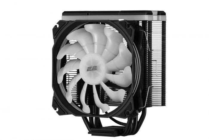 Процесорний кулер 2E Gaming Air Cool AC120D4TC-ARGB, LGA1700, 1366, 1200, 115X, AM5, AM4, AM3, AM3+, AM2, AM2+, FM2, FM1, 4pin PWM,+ 5V 3pin RGB, TDP 180W