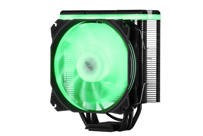 Процесорний кулер 2E Gaming Air Cool AC120D4TC-ARGB, LGA1700, 1366, 1200, 115X, AM5, AM4, AM3, AM3+, AM2, AM2+, FM2, FM1, 4pin PWM,+ 5V 3pin RGB, TDP 180W