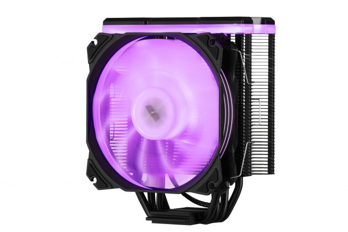 Процесорний кулер 2E Gaming Air Cool AC120D4TC-ARGB, LGA1700, 1366, 1200, 115X, AM5, AM4, AM3, AM3+, AM2, AM2+, FM2, FM1, 4pin PWM,+ 5V 3pin RGB, TDP 180W