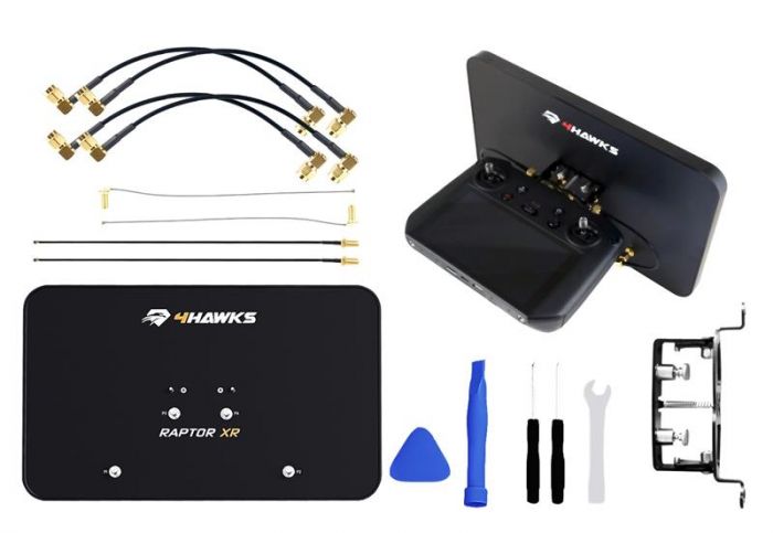 Направлена антена 4Hawks Raptor XR Antenna для дрона DJI Mavic 3T/3E, DJI RC PRO