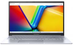 Ноутбук ASUS Vivobook 15X K3504ZA-BQ034 15.6" FHD IPS, Intel i5-1235U, 8GB, F1TB, UMA, NoOS, Сріблястий