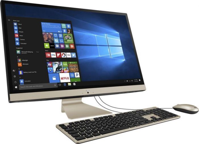 Персональний комп'ютер моноблок ASUS V241EAK-BA193M 23.8" FHD AG, Intel i5-1135G7, 8GB, F512GB, UMA, WiFi, кл+м, без ОС, золотистий