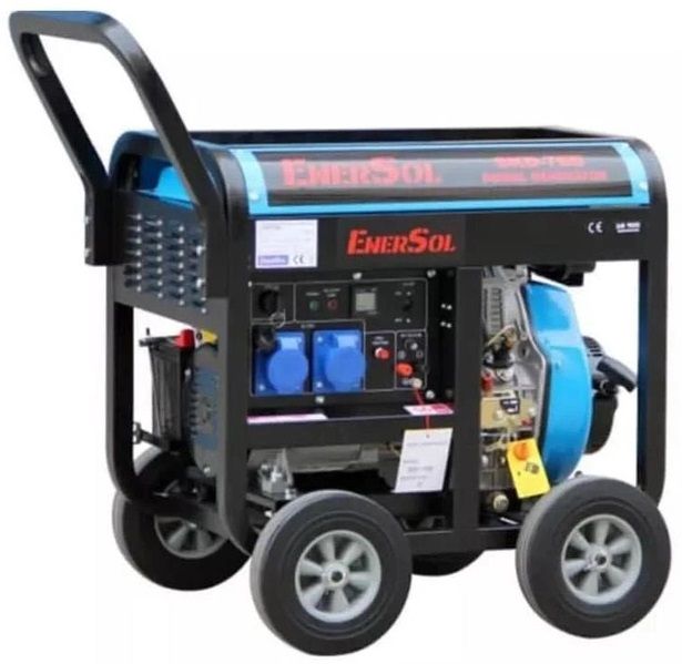 Генератор дизельний EnerSol, 230В, 6.5 кВА, однофазний, 119кг