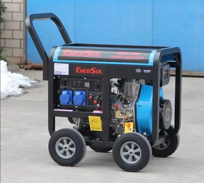 Генератор дизельний EnerSol, 230В, 6.5 кВА, однофазний, 119кг