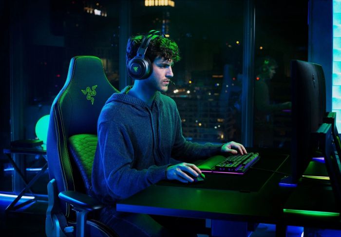 Крісло Razer Iskur Black/Green
