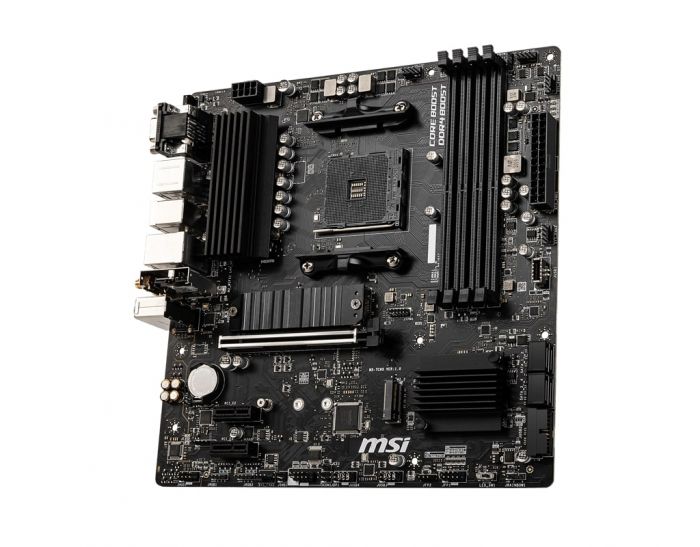 Материнcька плата MSI B550M PRO-VDH WIFI sAM4 B550 4xDDR4 HDMI DP D-Sub WiFi BT mATX