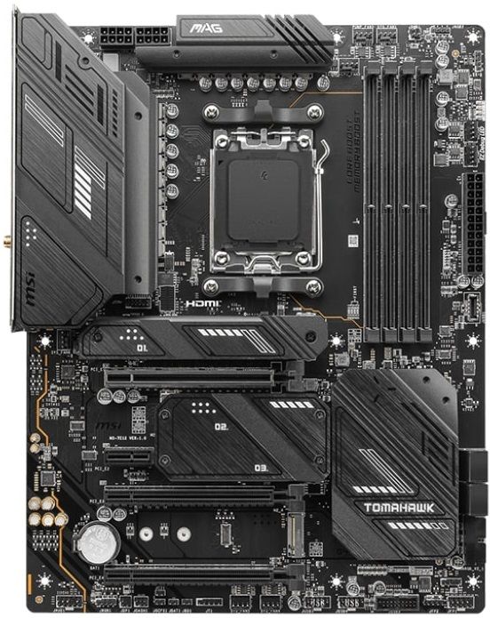Материнcька плата MSI MAG X670E TOMAHAWK WIFI sAM5 X670 4xDDR5 HDMI DP Wi-Fi BT ATX