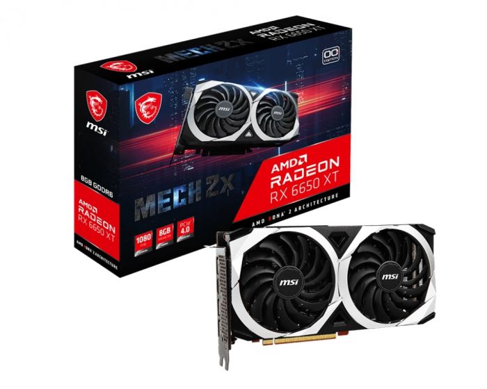 Відеокарта MSI Radeon RX 6650 XT 8GB GDDR6 MECH 2X OC