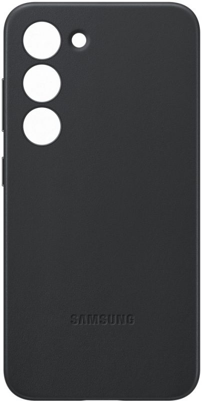 Чохол Samsung Leather Case для смартфона Galaxy S23 (S911) Black