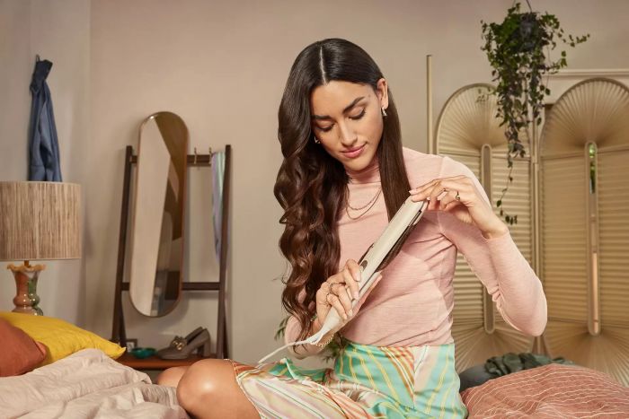 Випрямляч Philips SenseIQ Series 8000, 1800Вт, темп.режимів-14, 120-230С, іонізація, кераміка, золотий